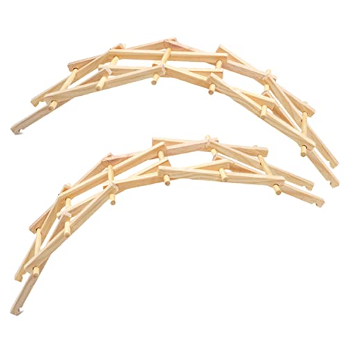 ibasenice 2 Sätze Holz Arch Brücke Bausatz Wissenschaftsprojekt DIY Lernspielzeug Pädagogisch Stabiles Holzmodell für Jungen Mädchen Ab Jahren ibasenice 2 Sätze Holz Arch Brücke Bausatz Wissenschaftsprojekt DIY Lernspielzeug Pädagogisch Stabiles Holzmodell für Jungen Mädchen Ab Jahren von ibasenice