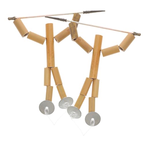 ibasenice 2 Sätze Indoor- Zahnseidespulen Faden- und Spulenorganizer Dampfgarer für die Küche für kinderspielzeug Kid Toys Bambushandwerk lustiges Tischspiel von ibasenice
