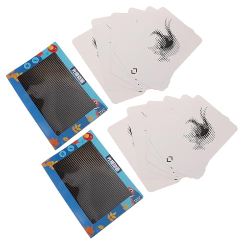 ibasenice 2 Sätze Interaktives Stem Lernspielzeug mit Optischen Täuschungen DIY Bastelset für Frühe Wissenschaftsbildung und Kreativitätsförderung ibasenice 2 Sätze Interaktives Stem Lernspielzeug mit Optischen Täuschungen DIY Bastelset für Frühe Wissenschaftsbildung und Kreativitätsförderung von ibasenice