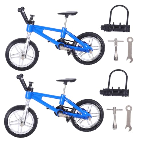 ibasenice 2 Sätze Mini Finger Bike aus Legierung Bewegliche Räder und Pedale Robustes Desktop Mountainbike Tragbar für Jungen Mädchen Interaktives Geburtstagsgeschenk ibasenice 2 Sätze Mini Finger Bike aus Legierung Bewegliche Räder und Pedale Robustes Desktop Mountainbike Tragbar für Jungen Mädchen Interaktives Geburtstagsgeschenk von ibasenice