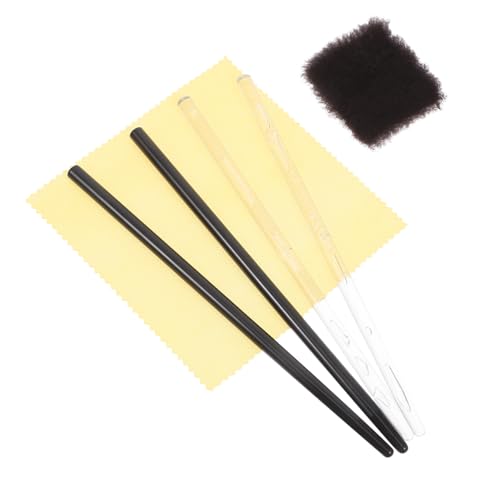 ibasenice 2 Sätze Physikalisches Elektrostatisches Experimentierset mit Glas Gummistäben Fell Seidenstoff Vielseitig für Reibungselektrizität Elektrostatische Induktion für Unterricht und ibasenice 2 Sätze Physikalisches Elektrostatisches Experimentierset mit Glas Gummistäben Fell Seidenstoff Vielseitig für Reibungselektrizität Elektrostatische Induktion für Unterricht und von ibasenice