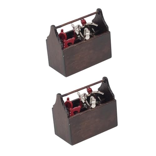 ibasenice Maßstab 1:12 Miniatur Puppenhaus Mini Familie Toolbox Anzug Modell Hellbraun Elegante Mini Schmuck ibasenice Maßstab 1:12 Miniatur Puppenhaus Mini Familie Toolbox Anzug Modell Hellbraun Elegante Mini Schmuck von ibasenice
