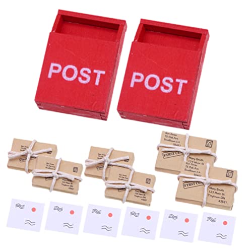 ibasenice 2 Sätze Puppenhaus kinderspielzeug für babygeschenke Toys gastgeschenk Puppenhaus-Pakete Miniatur Puppenhaus-Briefkasten-Bastelarbeiten Papier ibasenice 2 Sätze Puppenhaus kinderspielzeug für babygeschenke Toys gastgeschenk Puppenhaus-Pakete Miniatur Puppenhaus-Briefkasten-Bastelarbeiten Papier von ibasenice