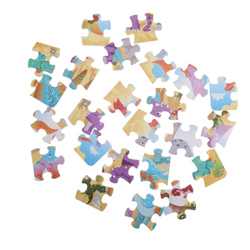 ibasenice 2 Sätze Puzzle für Kinder Kinderspielzeug Rätsel Spielzeuge Puzzle-Spielzeug Cartoon-Puzzle Puzzles aus Papier Papierpuzzle Karikatur Kinderpapier von ibasenice