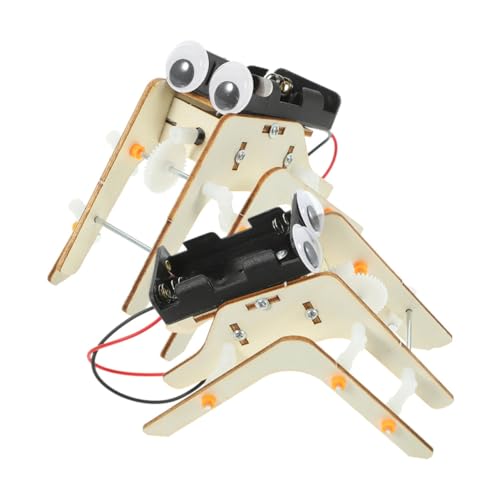 ibasenice Intellektuelles Spinnenroboter-Modell 2 Sets Holzspielzeug Wissenschafts-experimentierset Für Jungen Und Mädchen ibasenice Intellektuelles Spinnenroboter-Modell 2 Sets Holzspielzeug Wissenschafts-experimentierset Für Jungen Und Mädchen von ibasenice