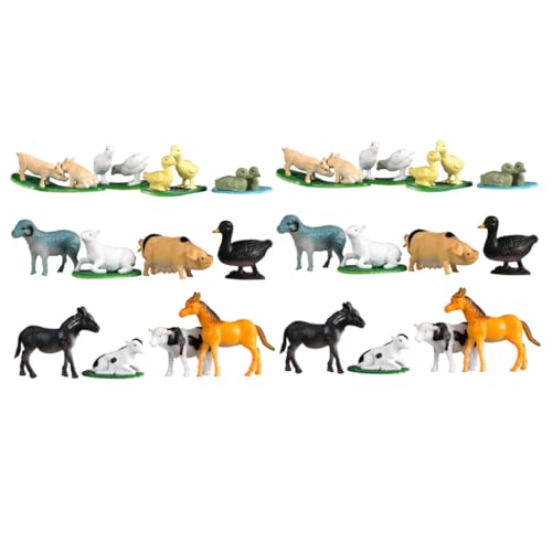 ibasenice 2 Sätze Tiermodell Für Im Vorschulalter Bauernhof-Tiere-Statue Kognitionsspielzeug Für Puppenhaus Tier Miniatur Kindertierfigur Modell Weidevieh PVC ibasenice 2 Sätze Tiermodell Für Im Vorschulalter Bauernhof-Tiere-Statue Kognitionsspielzeug Für Puppenhaus Tier Miniatur Kindertierfigur Modell Weidevieh PVC von ibasenice