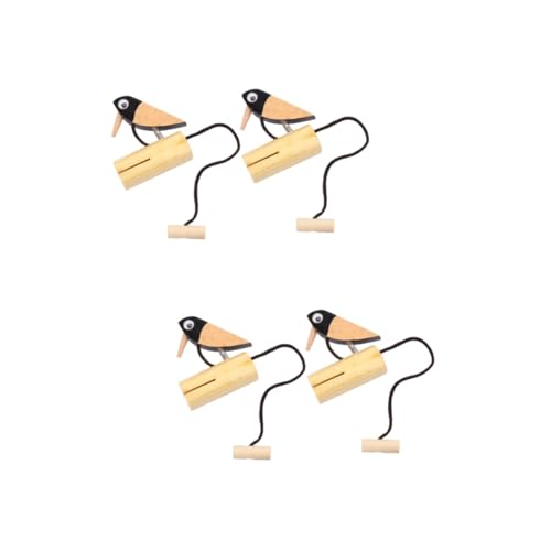 ibasenice 2 Sätze Türglocken Holzmusikinstrument Im Specht Design Percussion Musik Und Hand Augen Koordination Als Dekoration Für Kleinkinder 2 Stück * 2 von ibasenice