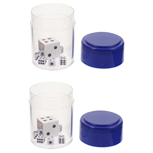 ibasenice 2er-Pack Gimmick Performance Würfel Set Interaktives Zauberwürfel Spielzeug Für Jungen Und Mädchen Hochzeitsfeier Streichspiele von ibasenice