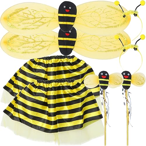 ibasenice 2 Sätze kleine Bienenrequisiten Bienenflügel Feenflügel halloweenkostüme für Halloween Kleider für Bienen Bühnen Requisiten Biene Cosplay Requisiten Plastik ibasenice 2 Sätze kleine Bienenrequisiten Bienenflügel Feenflügel halloweenkostüme für Halloween Kleider für Bienen Bühnen Requisiten Biene Cosplay Requisiten Plastik von ibasenice