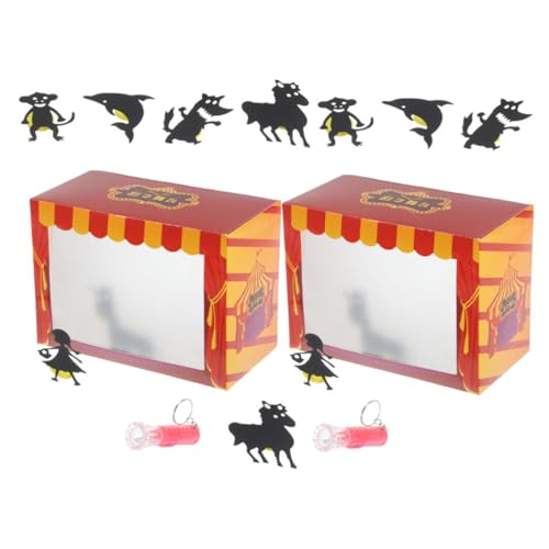 ibasenice 2 Satz DIY Schattenpuppen Set für Kreatives Bastelspielzeug Geschichtenerzählen und Wissenschaft Interaktives Puppenspiel für Junge DIY Projekte zur Stärkung der Kreativität und ibasenice 2 Satz DIY Schattenpuppen Set für Kreatives Bastelspielzeug Geschichtenerzählen und Wissenschaft Interaktives Puppenspiel für Junge DIY Projekte zur Stärkung der Kreativität und von ibasenice