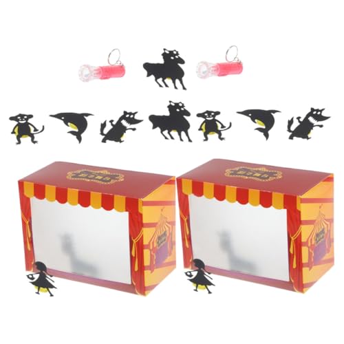 ibasenice 2 Satz DIY Schattenpuppenspiel Set für Interaktives Marionetten Theater Bastelset Kreativität und Geschichtenerzählen Einfacher Zusammenbau für Imaginative Rollenspiele ibasenice 2 Satz DIY Schattenpuppenspiel Set für Interaktives Marionetten Theater Bastelset Kreativität und Geschichtenerzählen Einfacher Zusammenbau für Imaginative Rollenspiele von ibasenice