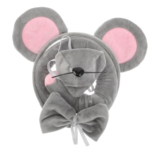 ibasenice 2 Sets Kostümohren Fliege Ohr Haargummi Für Accessoires Und Nase Halloween Karneval Zubehör Kit Maus Mäuse Stirnband Schleife Kleid ibasenice 2 Sets Kostümohren Fliege Ohr Haargummi Für Accessoires Und Nase Halloween Karneval Zubehör Kit Maus Mäuse Stirnband Schleife Kleid von ibasenice