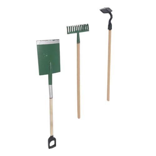 ibasenice 2 Sets Mini Farmwerkzeuge Mini Artikel Schreibtischzubehör Kinderspielzeug Spielzeughaus Modellbausatz Werkzeuge Kinderwerkzeuge Mini Puppenspielzeug Mini von ibasenice