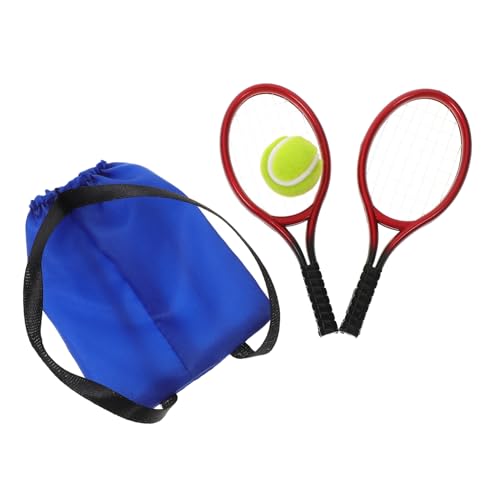 ibasenice 2 Sets Mini Tennisschläger Set Miniaturen Babypuppenzubehör Badmintonschläger Tasche Tennisschläger Badminton Tasche Puppenhausmöbel Wohnaccessoires Werkzeug Modell ibasenice 2 Sets Mini Tennisschläger Set Miniaturen Babypuppenzubehör Badmintonschläger Tasche Tennisschläger Badminton Tasche Puppenhausmöbel Wohnaccessoires Werkzeug Modell von ibasenice