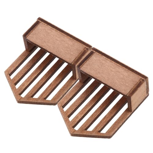 ibasenice 2 Stück 1/12 Puppenhausminiatur Miniatur-Dinge Puppenhaus-miniaturen Winzige Hausdekorationen Miniaturen Zum Basteln Mini-regalspielzeug Mini-regaldekor Brown Holz ibasenice 2 Stück 1/12 Puppenhausminiatur Miniatur-Dinge Puppenhaus-miniaturen Winzige Hausdekorationen Miniaturen Zum Basteln Mini-regalspielzeug Mini-regaldekor Brown Holz von ibasenice