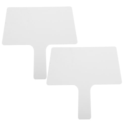 ibasenice 2 Stück Antworttafel Tragbares Whiteboard Beschreibbare Markierung Trocken Abwischbarer Radiergummi Kleine Trocken Abwischbare Tafel Trockener Löschbrett Handzeichen Acryl Weiß ibasenice 2 Stück Antworttafel Tragbares Whiteboard Beschreibbare Markierung Trocken Abwischbarer Radiergummi Kleine Trocken Abwischbare Tafel Trockener Löschbrett Handzeichen Acryl Weiß von ibasenice
