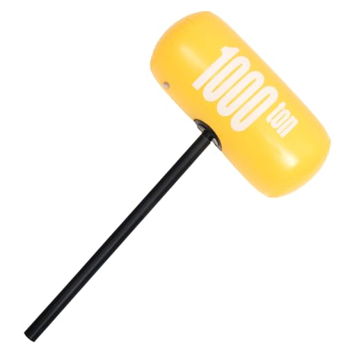 ibasenice 2 Stück Ballonspielzeug Schwimmbecken Hersteller Schwimmbad Aufblasbare Liege Poolspielzeug Leistung Aufblasbare Gitarre Groß Hammer Partygeschenke Party-Requisite Yellow PVC von ibasenice