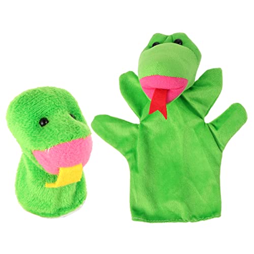 ibasenice 2 Stück Bildung Schlange Fingerpuppe Kinderspielzeug Eltern-Kind-Interaktionsspielzeug pädagogisches Handpuppe Polyester Green ibasenice 2 Stück Bildung Schlange Fingerpuppe Kinderspielzeug Eltern-Kind-Interaktionsspielzeug pädagogisches Handpuppe Polyester Green von ibasenice