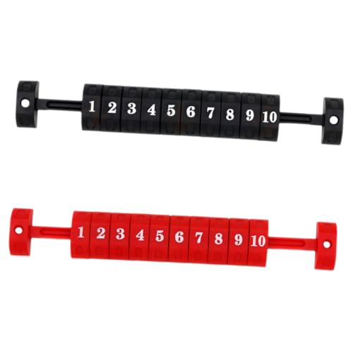 ibasenice 2 Stück Billard Torschütze für Professional Tisch Zubehör Spitze fußball Ritzeinheit Gerät Torhüter tragbare Score-Marker Score-Markierungsbalken Punktemarker Plastik pp Schwarz ibasenice 2 Stück Billard Torschütze für Professional Tisch Zubehör Spitze fußball Ritzeinheit Gerät Torhüter tragbare Score-Marker Score-Markierungsbalken Punktemarker Plastik pp Schwarz von ibasenice