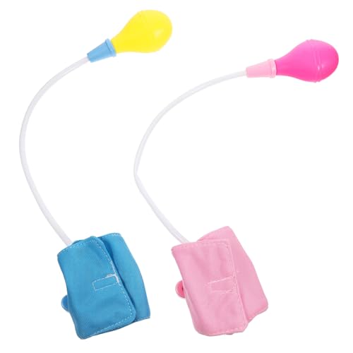 ibasenice 2 Stück Blutdruckmessgerät Arztkoffer Lustiges Arztkit Doktor -spielset Für Vor, Spiel Zu Indoor-Arzt-spielset Für Kinderbedarf Plastik von ibasenice