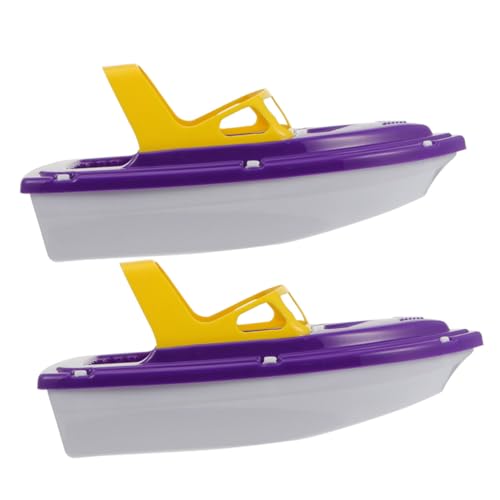 ibasenice 2 Stück Bunte Boot Spielzeuge für Cartoon Yacht für Strand Badewanne und Pool für Jungen Jahren Leicht zu Transportieren und Langlebig von ibasenice