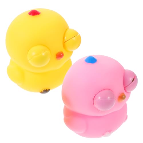 ibasenice 2 Stück Dekomprimierungstool Entzückendes Squeeze- Kleine Quetschspielzeuge Druckentlastungsspielzeug Partygeschenke Zur Druckentlastung Weiches Gummi von ibasenice