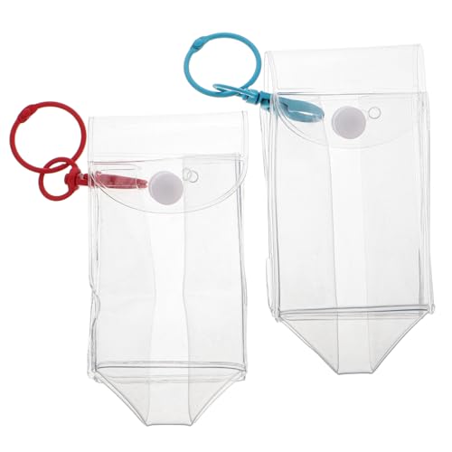 ibasenice 2 Stück Durchsichtige Puppen-displaytasche, Schlüsselanhänger, Figur, Tragetasche, Transparent, Tragbar, Durchsichtig, Displaytasche, Zum Aufhängen, Puppen-Organizer ibasenice 2 Stück Durchsichtige Puppen-displaytasche, Schlüsselanhänger, Figur, Tragetasche, Transparent, Tragbar, Durchsichtig, Displaytasche, Zum Aufhängen, Puppen-Organizer von ibasenice