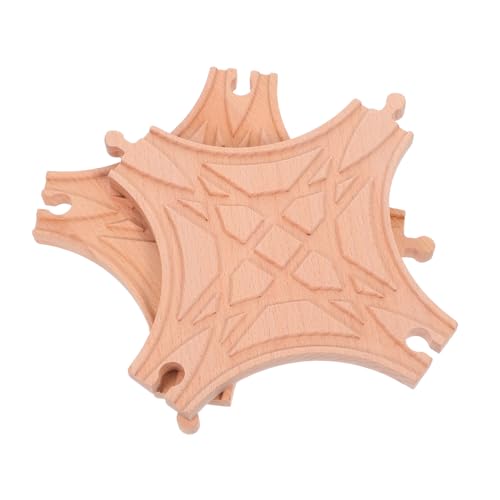 ibasenice 2 Stück Eisenbahnschienenzubehör Mehrwege Weichengleis Holzschienen Szenenlayout Kurvengleis Eisenbahnschienen Erweiterungsgleis Für Spielzeugeisenbahn ibasenice 2 Stück Eisenbahnschienenzubehör Mehrwege Weichengleis Holzschienen Szenenlayout Kurvengleis Eisenbahnschienen Erweiterungsgleis Für Spielzeugeisenbahn von ibasenice