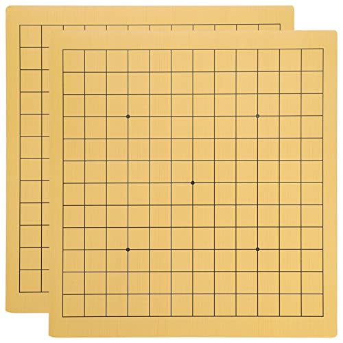 ibasenice Pädagogisches Schachbrett Go Schachbrett-Set 2-teilig Doppelseitig Aus Holz Zur Entwicklung Von Geduld Und Denkfähigkeiten ibasenice Pädagogisches Schachbrett Go Schachbrett-Set 2-teilig Doppelseitig Aus Holz Zur Entwicklung Von Geduld Und Denkfähigkeiten von ibasenice