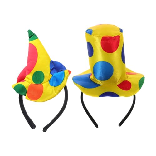 ibasenice 2 Stück Halloween Clown Haarreif Buntes Karneval Stirnband mit Auffälligem Design Langlebig und Angenehm für Kostüm und Partydekorationen bei Fasching und Festen ibasenice 2 Stück Halloween Clown Haarreif Buntes Karneval Stirnband mit Auffälligem Design Langlebig und Angenehm für Kostüm und Partydekorationen bei Fasching und Festen von ibasenice