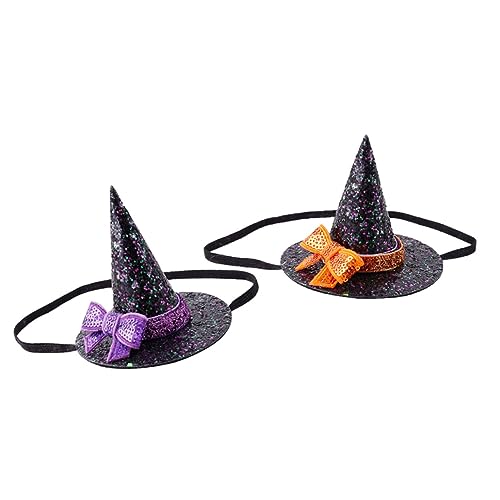 ibasenice 2 Stück Halloween Hexenhut Stirnbänder Glänzendes Pailletten Design Schwarzes und Buntes Haarband für Hexen Kostüm Party Cosplay Festival und Halloween Feiern ibasenice 2 Stück Halloween Hexenhut Stirnbänder Glänzendes Pailletten Design Schwarzes und Buntes Haarband für Hexen Kostüm Party Cosplay Festival und Halloween Feiern von ibasenice