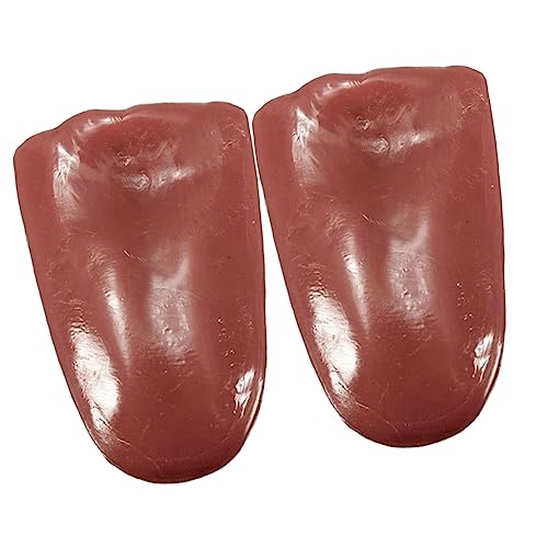ibasenice 2 Stück Halloween Streich Nanda FALSCH Tricks gefälscht Erwachsene funnytoys Funny Toys Lustiges Fun Toy Requisiten künstlich Brown von ibasenice