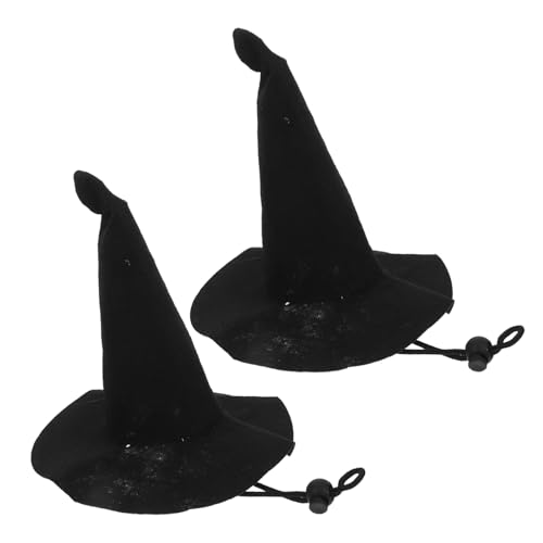 ibasenice 2 Stück Halloween-hexenhut Halloween-puppenhut Basteln Mit Hexenhüten Zaubererhut Hexenhut Zubehör Puppenhut Basteln Halloween -Hut Puppenhaus-Halloween Vlies Black ibasenice 2 Stück Halloween-hexenhut Halloween-puppenhut Basteln Mit Hexenhüten Zaubererhut Hexenhut Zubehör Puppenhut Basteln Halloween -Hut Puppenhaus-Halloween Vlies Black von ibasenice