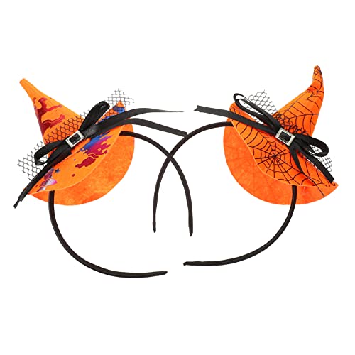 ibasenice 2 Stück Hexenhut Stirnband halloween haarspangen haarspange halloween Stirnbänder für Damen-Make-up Hexenhaarreifen Klammer Halloween-Hexen-Stirnbänder Halloween-Kopfschmuck Stoff ibasenice 2 Stück Hexenhut Stirnband halloween haarspangen haarspange halloween Stirnbänder für Damen-Make-up Hexenhaarreifen Klammer Halloween-Hexen-Stirnbänder Halloween-Kopfschmuck Stoff von ibasenice
