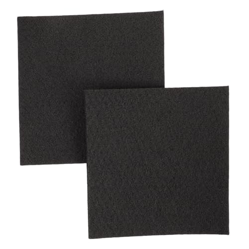 ibasenice Feuerbeständige Carbon-filzmatten 2 Stück Isolierunterlage Zum Löten Und Schweißen 100 X 100 X 3 Mm Schwarz von ibasenice