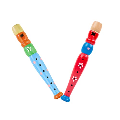ibasenice 2 Stück Holz Piccolos für Kleinkinder Musikinstrument Einfache Blockflöte mit Klarem Pädagogisches zur Musikalischen Früherziehung Farblich Sortiert Zufällige Zufällige Farbe ibasenice 2 Stück Holz Piccolos für Kleinkinder Musikinstrument Einfache Blockflöte mit Klarem Pädagogisches zur Musikalischen Früherziehung Farblich Sortiert Zufällige Zufällige Farbe von ibasenice