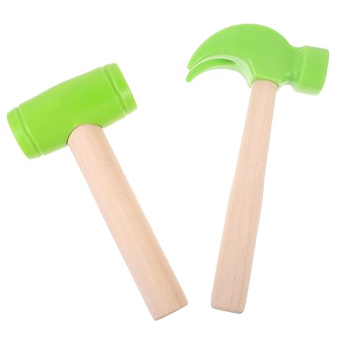 ibasenice 2 Stück Holzhammer Teiliges Sicherer Kopf Kindgerechte Pädagogisches Klopf Hämmerspielzeug für Jungen und Mädchen Fördert und Auditive Wahrnehmung Kreatives ibasenice 2 Stück Holzhammer Teiliges Sicherer Kopf Kindgerechte Pädagogisches Klopf Hämmerspielzeug für Jungen und Mädchen Fördert und Auditive Wahrnehmung Kreatives von ibasenice