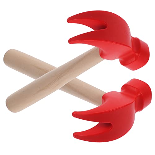 ibasenice 2 Stück Kinderspielzeughammer Kinderspielzeug Der Hammer Mini Kleines Hammerspielzeug Kinderspielzeug Kinderhämmer Kinderhammer Kleiner Hämmer Falsches Hammerspielzeug von ibasenice