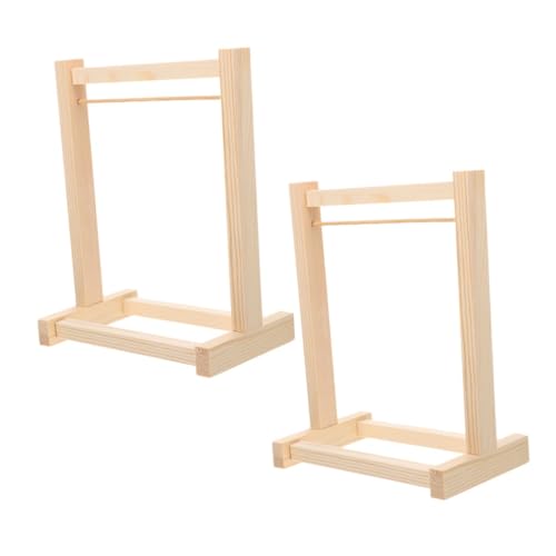 ibasenice 2 Stück Kleiderbügelständer Aus Holz Für Puppen: Kleiderständer Für Puppen, Miniatur-kleiderschrank, Mini-kleiderständer Für Kleiderschrankmöbel, 20 cm ibasenice 2 Stück Kleiderbügelständer Aus Holz Für Puppen: Kleiderständer Für Puppen, Miniatur-kleiderschrank, Mini-kleiderständer Für Kleiderschrankmöbel, 20 cm von ibasenice