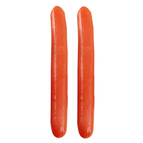 ibasenice 2stücke Realistische Hot Dog Dekoration PVC Simulierte Wurstmodelle Für Restaurant Küche Und Party-Dekoration Lebensechte Lebensmittel Requisiten ibasenice 2stücke Realistische Hot Dog Dekoration PVC Simulierte Wurstmodelle Für Restaurant Küche Und Party-Dekoration Lebensechte Lebensmittel Requisiten von ibasenice