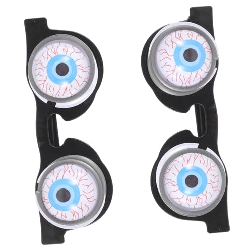 ibasenice 2 Stück Lustige Frühlings Augen Brille aus Hochwertigem Kunststoff Realistische Gruselige Augäpfel Halloween Streichbrille für Party und Scherzartikel ibasenice 2 Stück Lustige Frühlings Augen Brille aus Hochwertigem Kunststoff Realistische Gruselige Augäpfel Halloween Streichbrille für Party und Scherzartikel von ibasenice