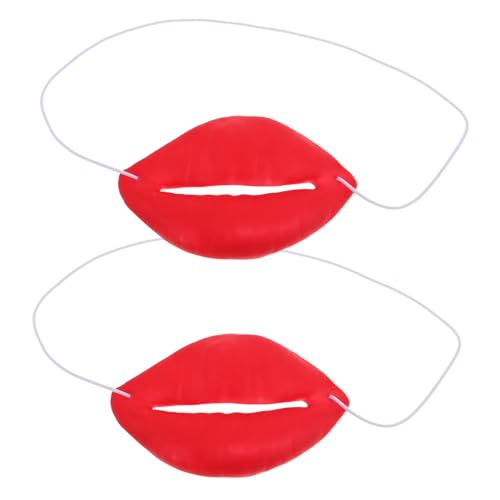 ibasenice 2 Stück Lustiger Mund deko lustige Lippenrequisiten lustige Lippenfotokabine Requisiten Cosplay-Party-Accessoires lustige Lippenpartyzubehör Maskerade liefert Gummi rot ibasenice 2 Stück Lustiger Mund deko lustige Lippenrequisiten lustige Lippenfotokabine Requisiten Cosplay-Party-Accessoires lustige Lippenpartyzubehör Maskerade liefert Gummi rot von ibasenice
