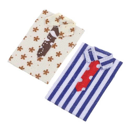 ibasenice 2 Stück Maßstab Realistische Stoff-Kleidung für Männliche Figuren Strapazierfähige Miniatur Herrenmode Kompatibel mit Bjd und Puppenhaus Zubehör ibasenice 2 Stück Maßstab Realistische Stoff-Kleidung für Männliche Figuren Strapazierfähige Miniatur Herrenmode Kompatibel mit Bjd und Puppenhaus Zubehör von ibasenice