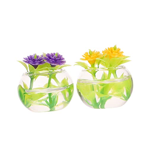 ibasenice Miniatur-Modell Mini-Puppe - Mini-Blumen Puppenhaus - Puppenhaus Blumenornament - Pädagogisches ibasenice Miniatur-Modell Mini-Puppe - Mini-Blumen Puppenhaus - Puppenhaus Blumenornament - Pädagogisches von ibasenice