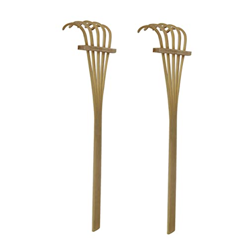 ibasenice 2 Stück Mini Bambus Rechen Sand Box Zubehör Leichtes Handliches Gartendekor für Miniatur Garten Kreative DIY Bastelidee Realistisch Gestaltetes Kompaktes Accessoire ibasenice 2 Stück Mini Bambus Rechen Sand Box Zubehör Leichtes Handliches Gartendekor für Miniatur Garten Kreative DIY Bastelidee Realistisch Gestaltetes Kompaktes Accessoire von ibasenice