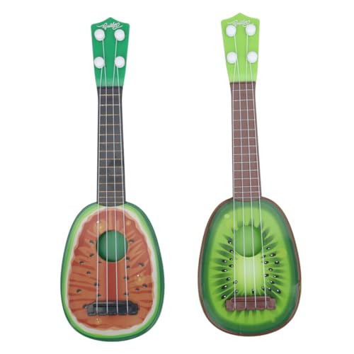 ibasenice 2 Stück Mini-Obstinstrumente kinderinstrumente musikinstrumente spielzeuge für Musikalisches Lernspielzeug Gitarrenspielzeug Musikinstrumente, Obst Gitarre von ibasenice