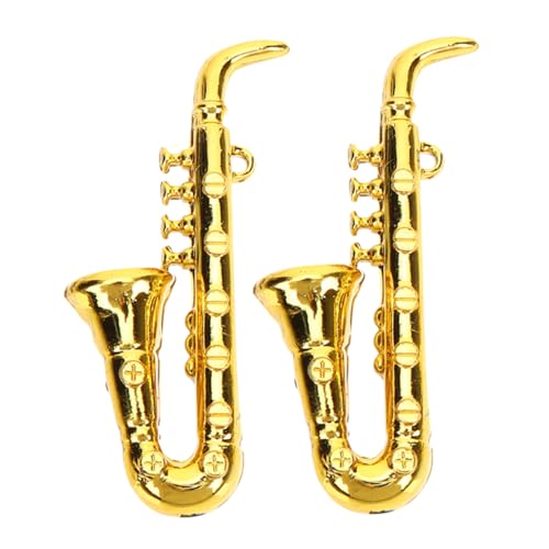 ibasenice 2 Stück Mini-Saxophon Instrumente Puppe Miniatur Mini-geigenspielzeug Saxophon Schmuck Figur Mini-Musikinstrument-Dekoration Mini-Klarinette Haushaltskinderspielzeug Golden Plastik ibasenice 2 Stück Mini-Saxophon Instrumente Puppe Miniatur Mini-geigenspielzeug Saxophon Schmuck Figur Mini-Musikinstrument-Dekoration Mini-Klarinette Haushaltskinderspielzeug Golden Plastik von ibasenice