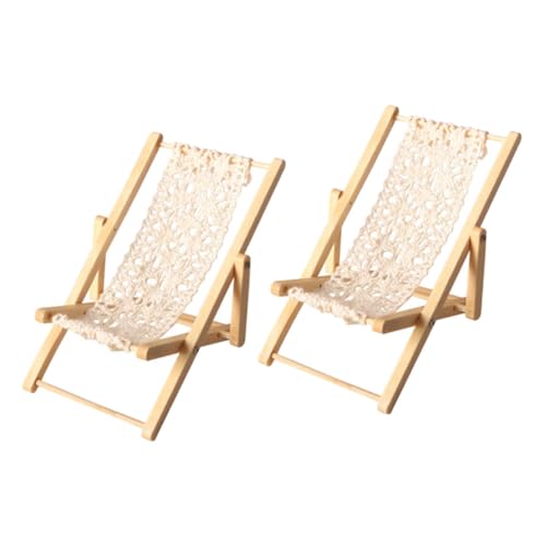 ibasenice 2 Stück Mini-Sessel Mini-liegestuhl Puppe Miniaturstuhl Zur Dekoration Mini-Stuhl-Modell Strand Zusammenklappbarer Miniatur-Lounge-Sessel Miniatur-Lounge-Stuhl-Requisite Baumwolle ibasenice 2 Stück Mini-Sessel Mini-liegestuhl Puppe Miniaturstuhl Zur Dekoration Mini-Stuhl-Modell Strand Zusammenklappbarer Miniatur-Lounge-Sessel Miniatur-Lounge-Stuhl-Requisite Baumwolle von ibasenice