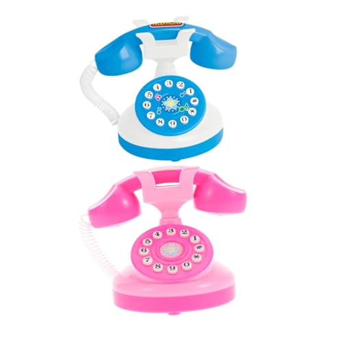 ibasenice 2 Stücke Mini Telefon Spielzeug Für Mädchen Rollenspiel Telefone Kinder Lernspielzeug Vintage Schnurgebundene Telefone Pädagogische Rolle ibasenice 2 Stücke Mini Telefon Spielzeug Für Mädchen Rollenspiel Telefone Kinder Lernspielzeug Vintage Schnurgebundene Telefone Pädagogische Rolle von ibasenice