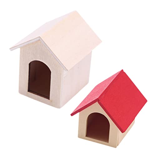ibasenice Spielzeug- Aus Holz Mini-hundehaus Für Kinder Puppenhaus-Miniatur-Accessoire Für Kinder ibasenice Spielzeug- Aus Holz Mini-hundehaus Für Kinder Puppenhaus-Miniatur-Accessoire Für Kinder von ibasenice